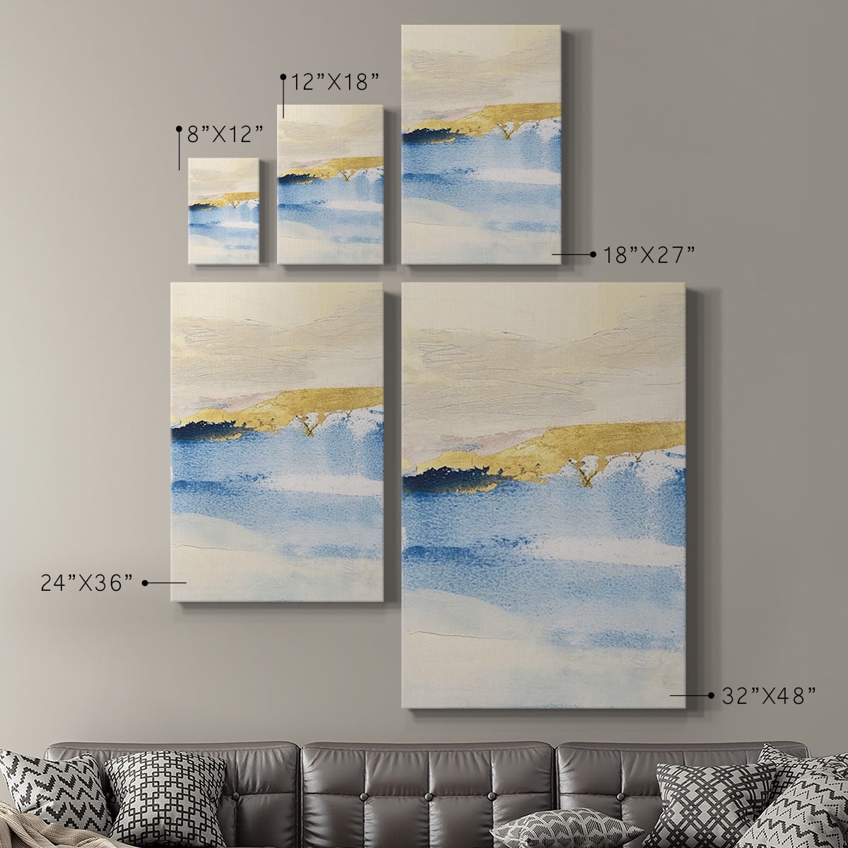 Pampa I Premium Gallery Wrapped Canvas - Ready to Hang