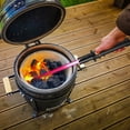thumbnail image 5 of hengsof Metal Large Fire Windproof Blue Flame Lighter, Refillable Butane Torch Lighter with Safety Lock and Adjustable Red & Blue Flames, Multifunctional Large Windproof Welding Torch Lighter, 5 of 7