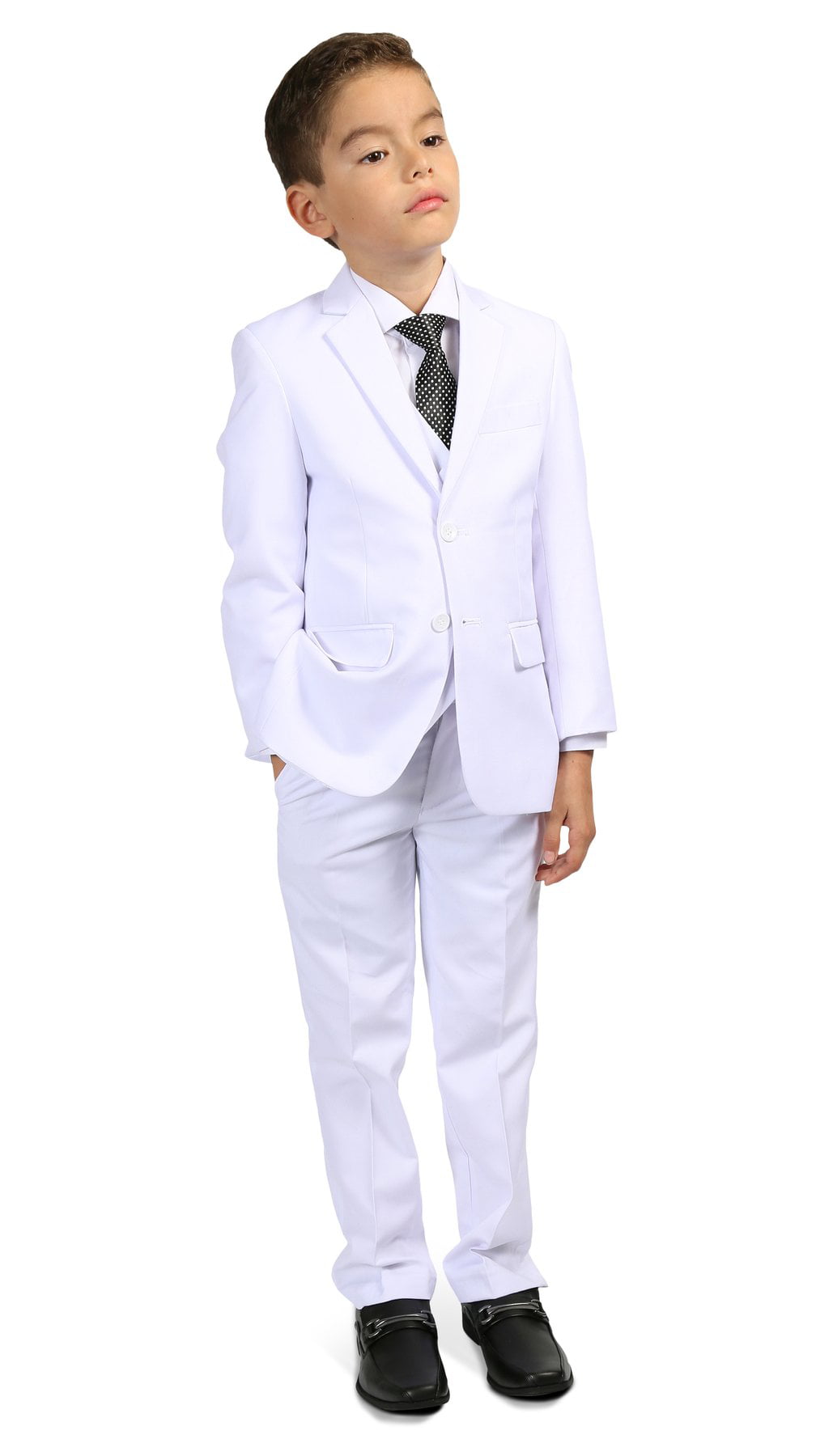 Silver 3Pc Tuxedo Suit,Tailored Fit Flat Front Pants By Alberto Nardoni Brand Designer