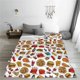 thumbnail image 5 of Balery Hot Dog Pizza Manta de Felpa Suave y Acogedora – Cobija de Franela Aterciopelada para Cama, Lavable y Cálida para Sofá, Mascotas, Transpirable-50"x40", 5 of 7