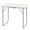 White, variant on IVV Aluminum Alloy Folding Table, 3 Feet Bi-fold Portable Utility Table with 3 Adjustable Heights, Rust-Proof Outdoor Dining Table for Camping, Picnic, BBQ, Party (Wood Grain)