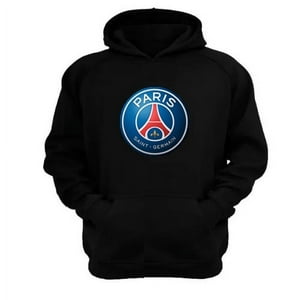 Genérico - Polerón Canguro Paris Saint Germain Negro Talla Xs Unisex