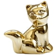 thumbnail image 4 of WHAMVOX Ornaments Aesthetic Mantelpiece Decoration Daily Decor 5.8x2.9x6.1cm Golden, 4 of 8