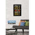 thumbnail image 2 of Guns N' Roses - Stacked Logo Wall Poster, 14.725" x 22.375", Framed, 2 of 5