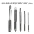 thumbnail image 1 of Industrial Hss Metric Taper Tap Set Right Hand Thread Tapping Drill Bits, 1 of 8