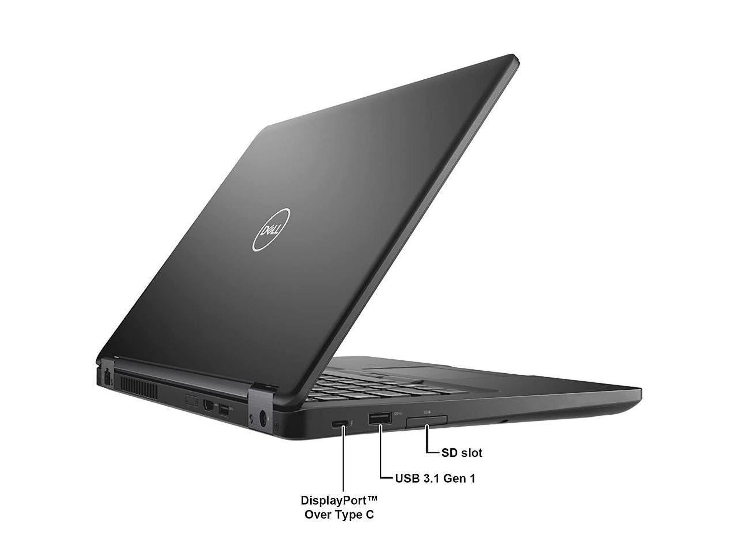DELL Latitude 5490 Laptop Intel Core i5-8350U (1.70GHz) 16GB Memory 256 GB SSD Intel UHD Graphics 620 14.0" FHD Windows 10 Pro