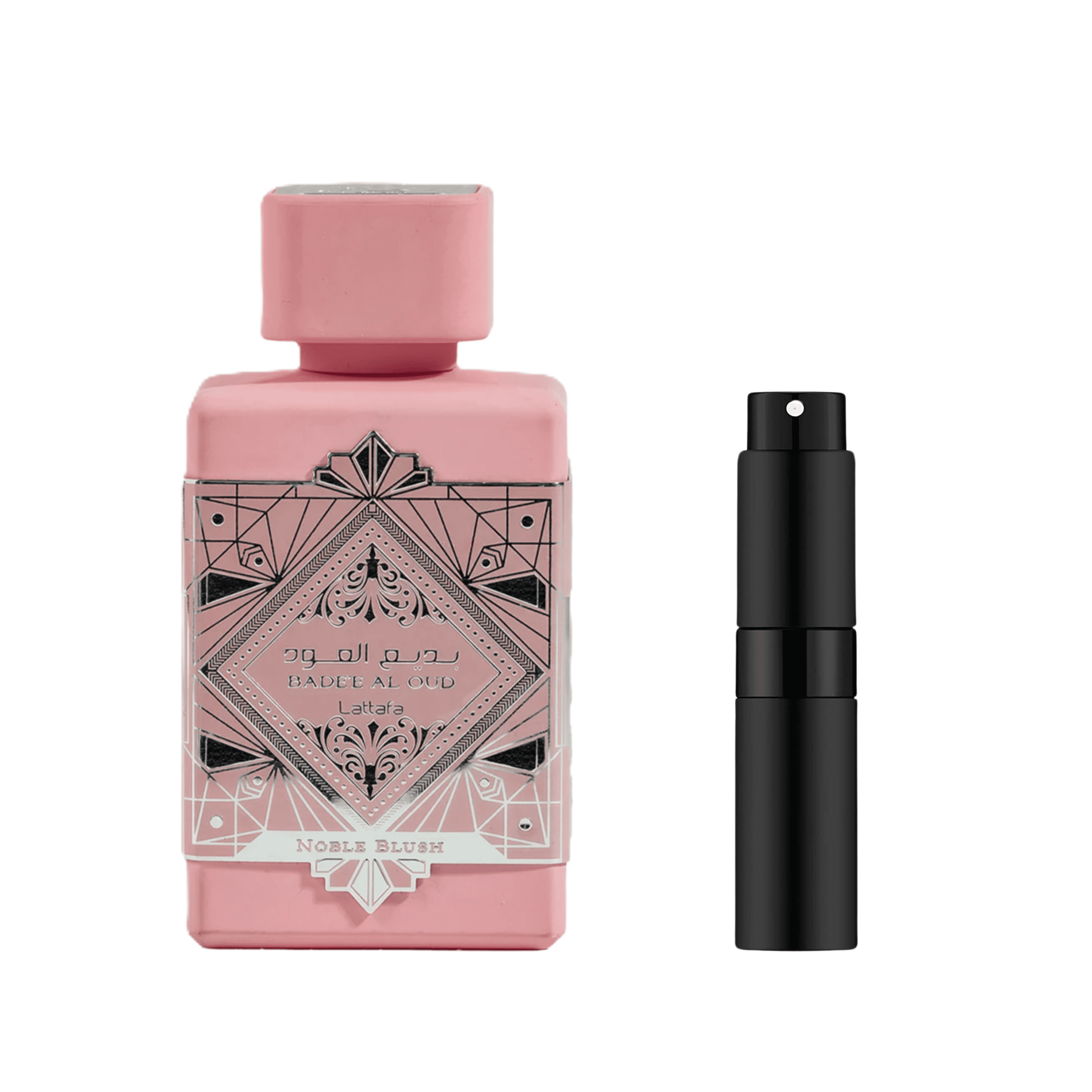 Lattafa Bad'ee Al Oud Noble Blush, Rose Milk, Vanilla, Almond, 3.4