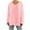 Pink, variant on Purcolt Womens Long Sleeve Shirts Lightweight Casual Crew Neck Basic Tee Tops Comfortable Loose Fit Tunic Tops Outdoor Pullover