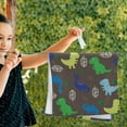 thumbnail image 5 of Dreamtimes Dinosaur Soft Hand Towels 2-Piece Absorbent Bath Towel Decorative Fingertip Towels for Bathroom Gym Spa Hotel Beach Swimming Pool,14.4" x 28.3", 5 of 7