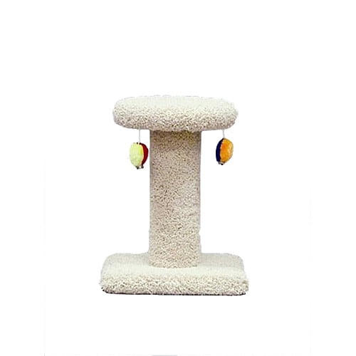 Classy Kitty Cat Furniture Spinning Post w/ Toys