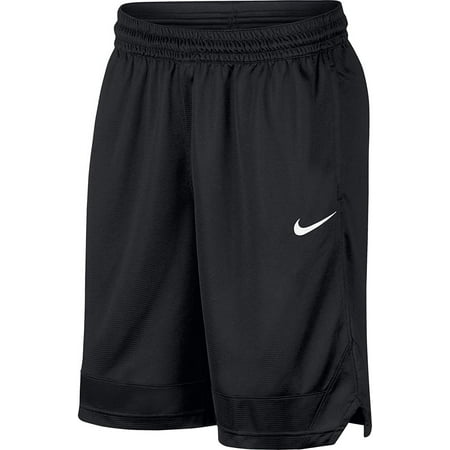 Nike Dri-FIT Icon, Men's basketball shorts, Athletic shorts with side pockets, Black/Black/White, 4XL