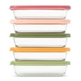 thumbnail image 6 of Ello Everyday 3 Cup 10 Piece Glass Nesting Meal Prep Set, 6 of 9