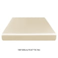 thumbnail image 3 of Sábana ajustable refrescante Ice Silk Queen talla 78x71, sábana transpirable para verano para dormidas calientes, funda de colchón de bolsillo profundo lavable, 3 of 6