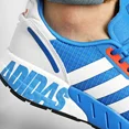 thumbnail image 3 of Adi - das ZX 1K Boost Light Blue White Orange H68720 Men's Running Shoes Size 7.5, 3 of 6