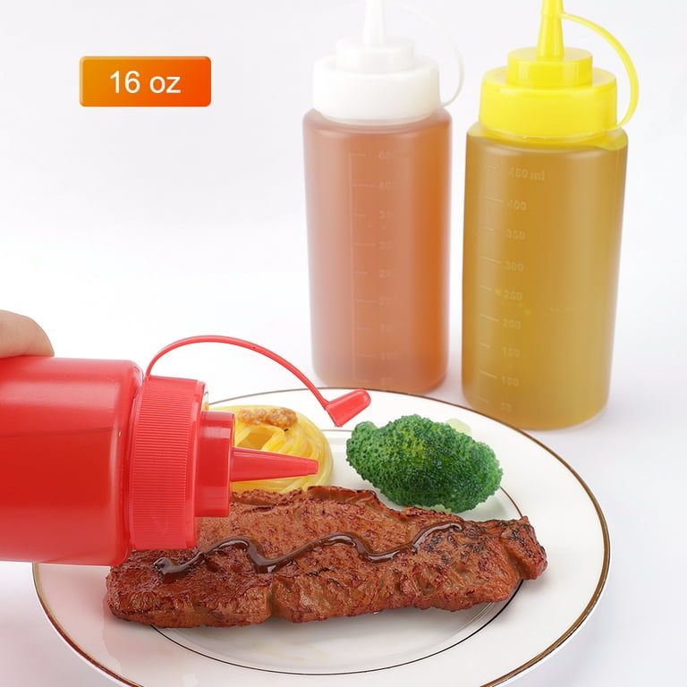 1/2/3 Pcs Plastic Squeeze Bottle For Home Use, 5-hole Design For Tomato  Sauce And Salad Dressing, Honey And Oil Dispenser, Refillable And  Leak-proof, Suitable For Salad Dressing, Ketchup, Jam, Soy Sauce, Oyster