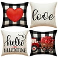 thumbnail image 4 of Clearance Custom 12x12 Composite Wood Black Shadow Box Frame With Soft Linen Back Pillow Cases King, 4 of 4