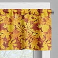 thumbnail image 5 of Ambesonne Tree Valance & Curtain, Shady Fall Oak Maple Leaf, 55"x45", Earth Yellow Marigold, 5 of 6
