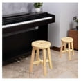 thumbnail image 5 of Wooden Stool, Solid Wood Round Stools (Round 18" H), 5 of 9