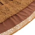 thumbnail image 4 of Aayomet Femmes Jupes Rétro Couleur Pure Jupe de Couleur Tempérament (Brun, XL), 4 of 4