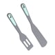 thumbnail image 5 of Juego de 2 uds de cocina Sunnimix Espátula de cocina de Silicona con mango antiescaldado para freír Huevos, 5 of 8