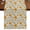 Light Beige, variant on Table Runners 48 Inches Long Dress Scarves, Spring Daisy Farmhouse Kitchen/Dining Table Runner, Short Coffee Tablerunners, Country Watercolor Yellow White Floral Leaf 13x48 Inch