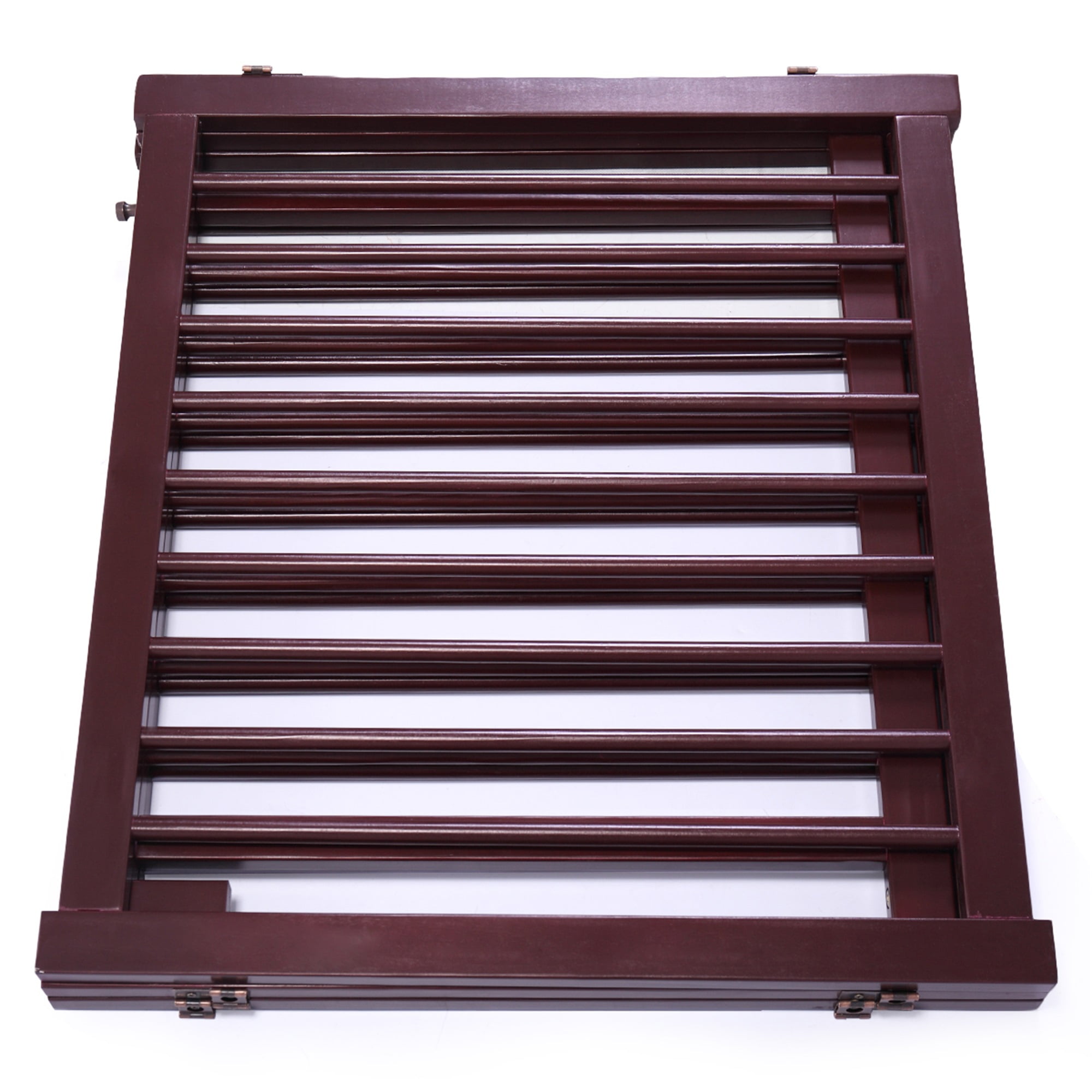 Pefilos 81" 3 Panel Wooden Folding Fence Freestanding Pet Gate, Stairs Step Over Divider for Dogs and Puppies, Brown Pefilos 81" 3 Panel Wooden Folding Fence Freestanding Pet Gate, Stairs Step Over Divider for Dogs and Puppies, Brown