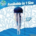 thumbnail image 2 of Real Planet 20" Blue Jellyfish Realistic Stuffed Animal, Marine Sea Life Plush Toy & STEM Learning Gift for Birthday Boys & Girls, 2 of 7
