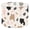 Color 3, variant on Linen Drum Lampshades Leopard Print Brown Black Spots Beige 13"x13"x10" Light Shade for Table Lamps Floor Lamp Shades Lampshade Replacement Assembly Required