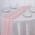 thumbnail image 2 of Efavormart 6FT Rose Gold Premium Chiffon Table Runner for Party Dining Banquet Events Restaurant Kitchen Home and Multi-Use, 2 of 9