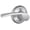 Satin Chrome, variant on Merano Left Handed Lever Non-Turning Lock, Matte Black (F170 MER 622 LH)