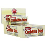 Universal Nutrition Doctor's CarbRite Bar, Lemon Meringue, 21g Protein, 12 Ct