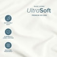 thumbnail image 5 of Bare Home Pillowcase Set - Envelope Closure - Premium 1800 Collection - Double Brushed - Ultra Soft - Queen Size, Cream, 2 Count, 5 of 8
