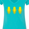 thumbnail image 4 of Inktastic Corn Lover Women's V-Neck T-Shirt, 4 of 5