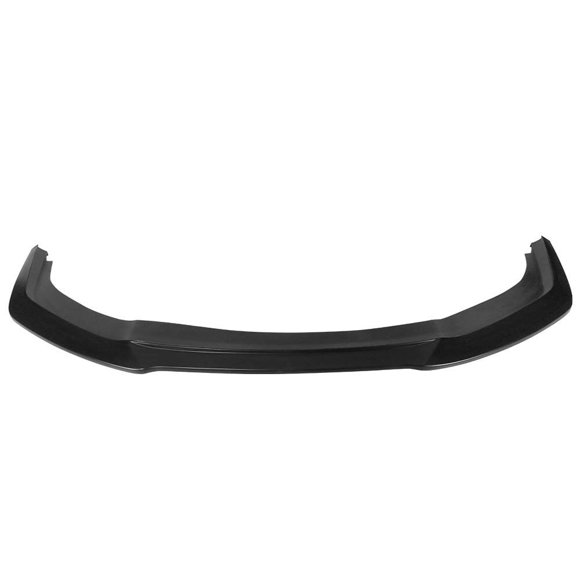 IKON MOTORSPORTS, Front Bumper Lip Compatible with 2017-2021 Honda Civic Hatchback Si Coupe Sedan, 10TH GEN GT Style Unpainted PU Air Dam Chin Spoiler