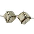 thumbnail image 6 of Remarkable Thai Hill Tribe Origami Fine Silver Cube Bead | 11x8x8mm | 2 Beads |, 6 of 12