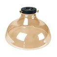 thumbnail image 2 of Serenable Glass Lamp Shade Light Cover Diameter 9.57inch Resistant to High Temperature Lighting Accessories Home Decoration for E27/E26 Brown, 2 of 9