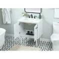 thumbnail image 5 of Elegant Kitchen and Bath 30 inch Single bathroom vanity in white, 5 of 5
