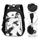 thumbnail image 3 of Balery Monochrome Flying Ravens Mochila con carga USB para hombre y mujer - Mochila impermeable y antirrobo para laptop con puerto USB para viajes, trabajo, 3 of 7
