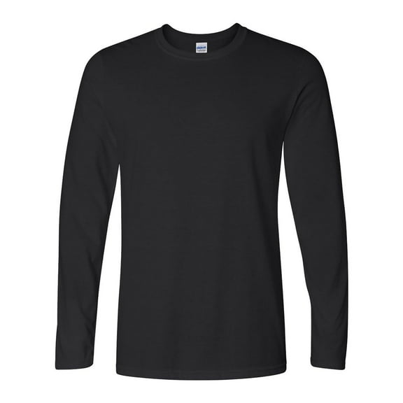 Gildan Mens Soft Style Long Sleeve T-Shirt (Pack of 5)