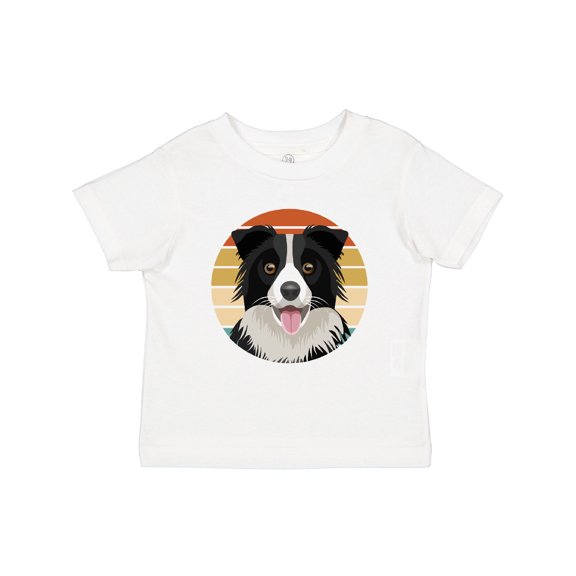 Inktastic Border Collie Cute Dog Boys or Girls Toddler T-Shirt