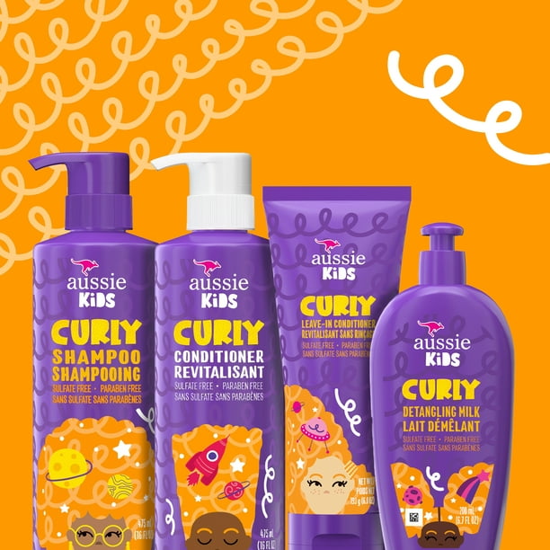 strategi Etableret teori Migration Aussie Kids Shampoo for Curly Hair, Sulfate Free, 16 oz - Walmart.com