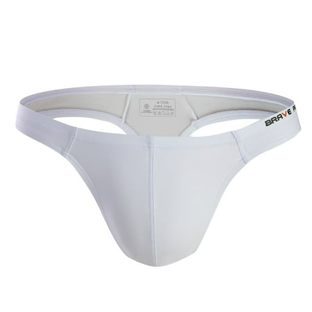 

Knosfe Mens Athletic Supporter Sexy Underwear T-Back Jockstrap Thong M