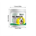thumbnail image 3 of LINMOUA Dog Teeth Cleaning, Powder Breath Freshener With, Tartar Remover For Small, Medium And Large Dogs, 3 of 6