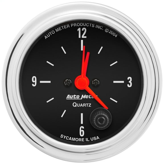 AUTO METER 2585 Traditional Chrome Clock