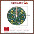thumbnail image 2 of Sikiie Forest Flora And Fauna Christmas Tree Skirt, Christmas Tree Decorations, Christmas Decor, Tree Mat Decoration(30-48IN)-48", 2 of 6
