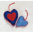thumbnail image 4 of Gwen Studios Embroidered Red Heart Iron-on Patch Appliques, 1.45" x 1.4", 2CT, 4 of 7