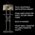 Trophy Taker Sawtooth 5 Arrow Hunting Quiver Mossy Oak Country