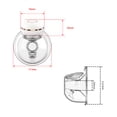 thumbnail image 2 of Extractor de leche eléctrico portátil con manos libres, bomba de alimentación portátil de bajo ruido Eccomum Extractor de leche, 2 of 7