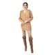 thumbnail image 5 of Vestido de punto con botones Roman Fashion /Juvenil, 4587 (Café) cafe CH, 5 of 5