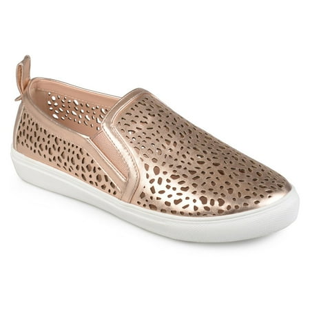 Journee Collection Kenzo Women's Sneakers Rose Gold